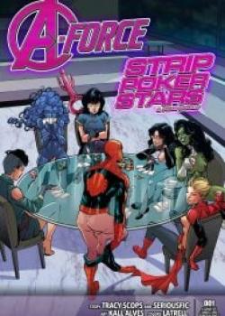 A-Force Strip Poker Stars (Spider-Man , The Avengers) [Tracy Scops]