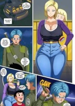 Android 18 and Trunks (Dragon Ball Z) [PinkPawg]