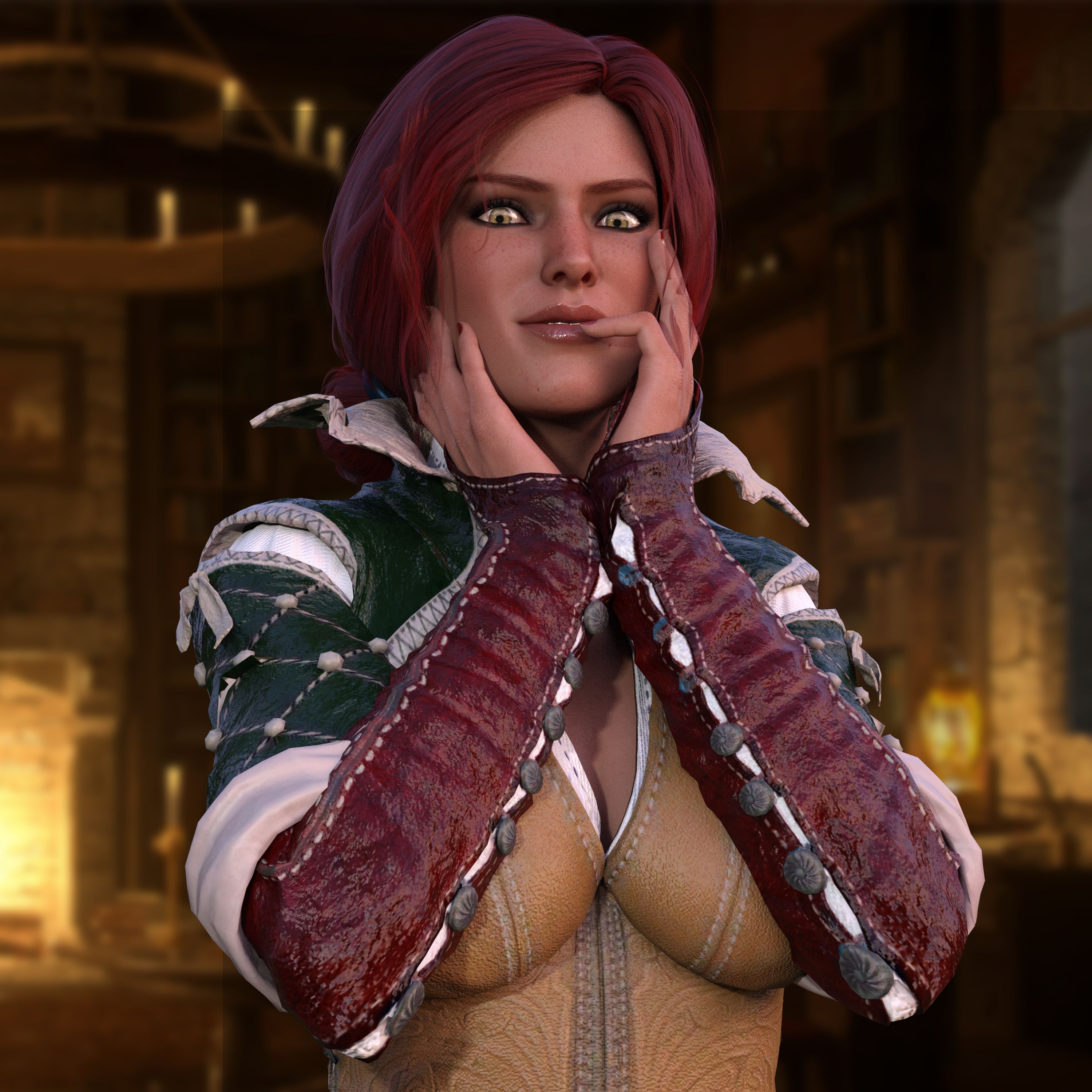 Blacked and Futa Sets (Various) [NordFantasy] - 11.1 . Triss Merigold -  Futanari - (The Witcher) [NordFantasy]