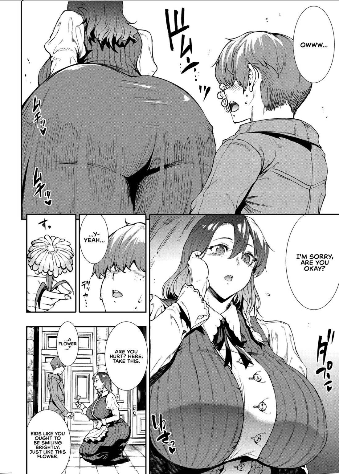 Flower Vendor ~Hanauri Onee-san ni Yasashiku Fudeoroshi~ - English