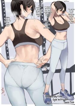 Gym no Yasashii Instructor no Onee-san ga Boku no koto o Kinikakete Kureru E – Colorized