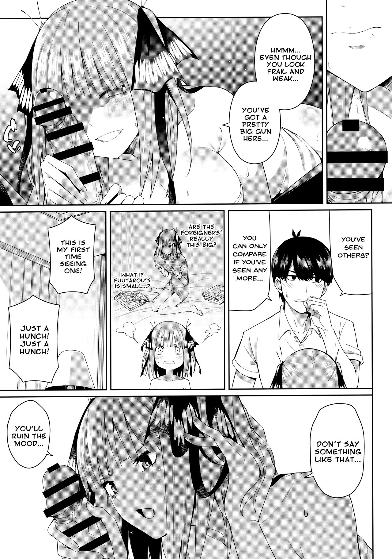 Half Seduction (The Quintessential Quintuplets) [Chicke III , 4why] - 1 .  Half Seduction - Chapter 1 (The Quintessential Quintuplets) [Chicke III ,  4why]