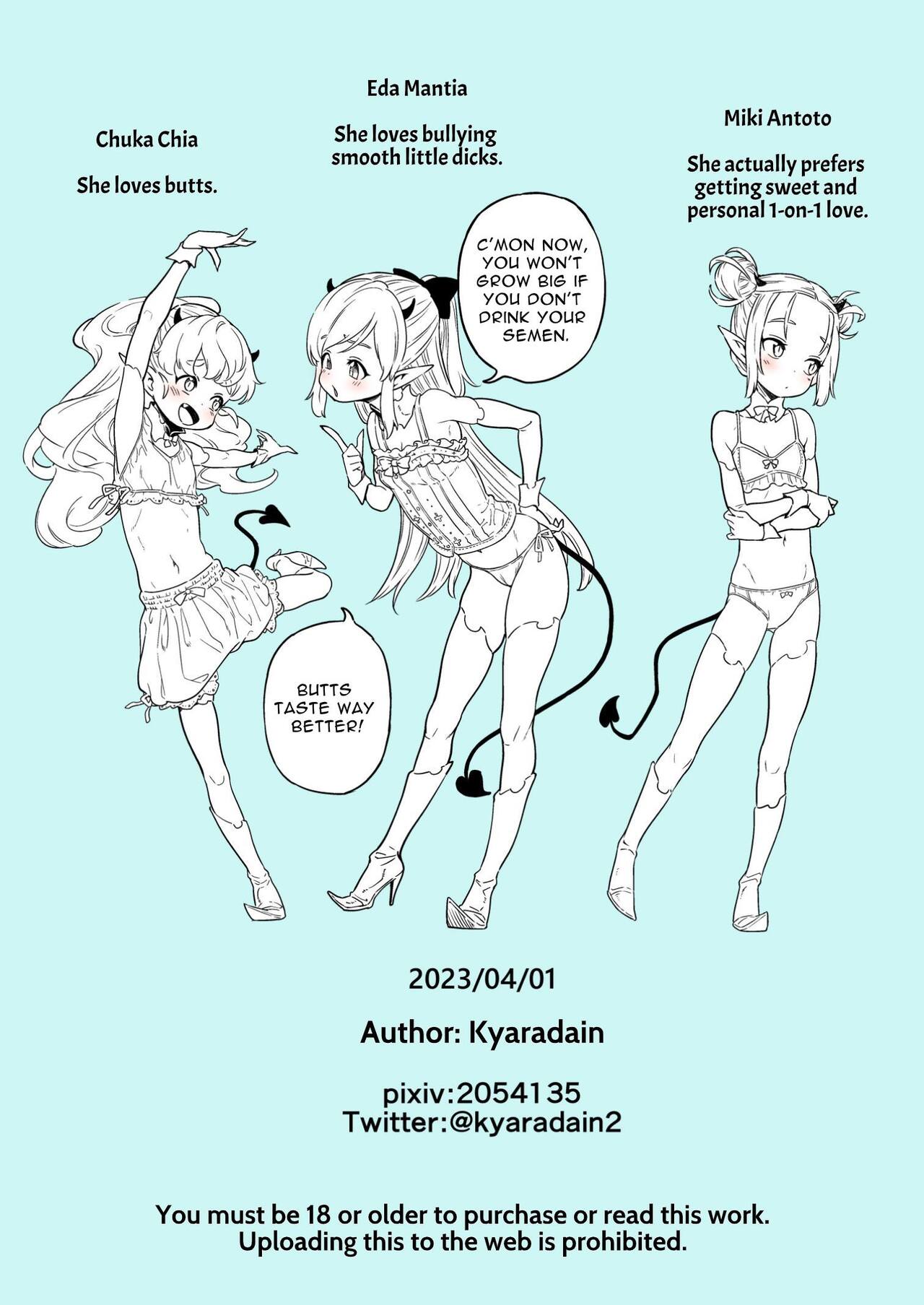 Isekai Kyaradain ni Okeru Succubus no Shuugeki - English