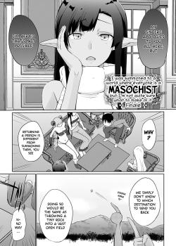 Isekai ni Shoukansaretara Zenin Do M Toka...Chotto Imi ga Wakaranai Ch.10 + Kakioroshi