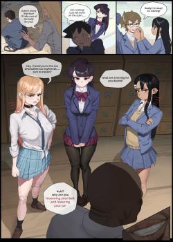 Kitagawa, Komi & Nagatoro BLACKED