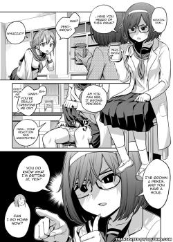 Kusuri de Futanari ni Nacchatta Kagakubu Buchou to