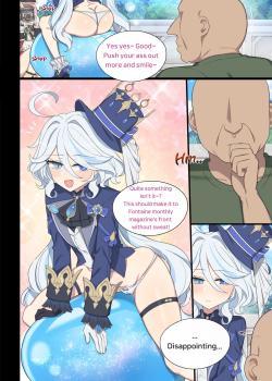 Lady Furina can’t resist compliments
