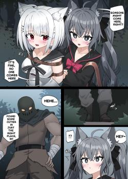 Manuka and Karin get kidnapped in the forest