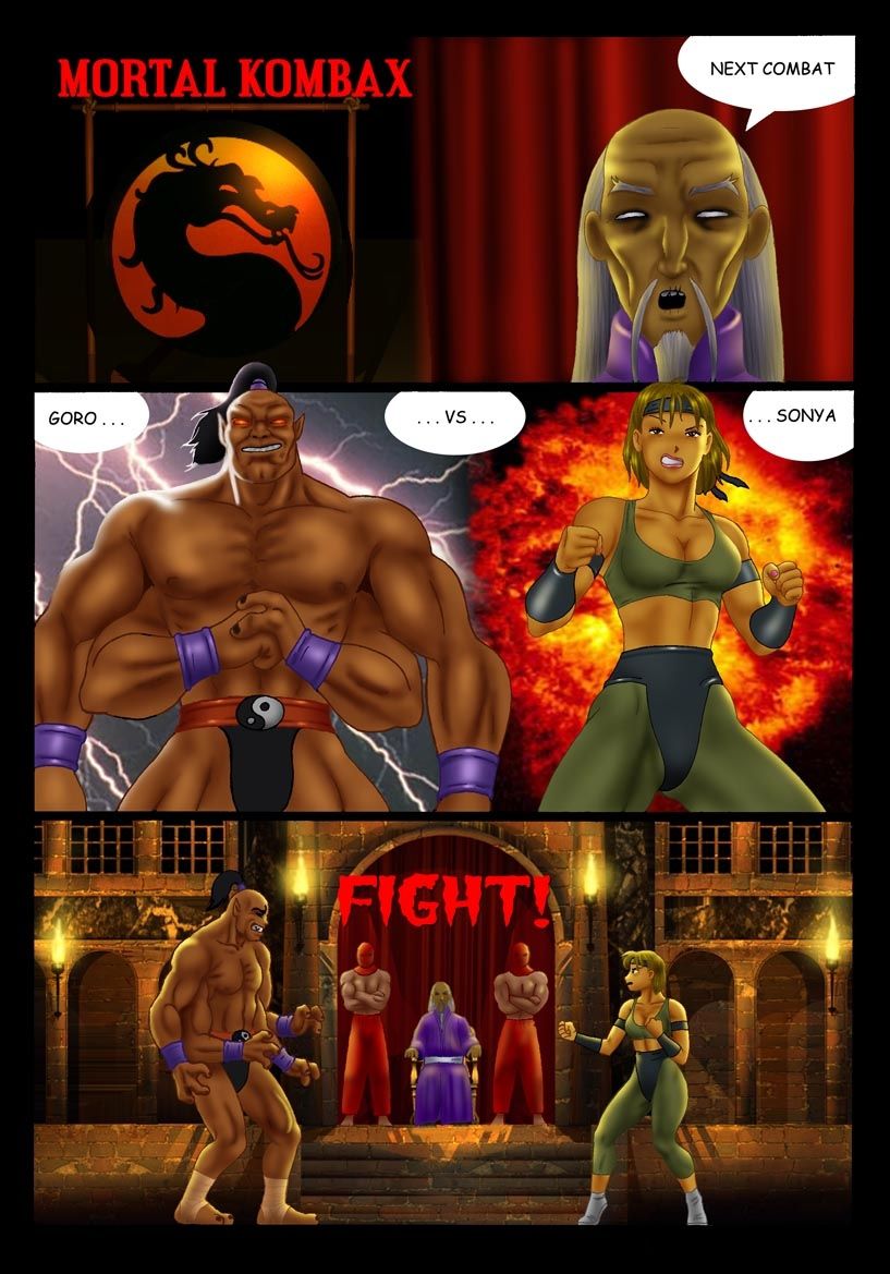 Mortal combat porno comic