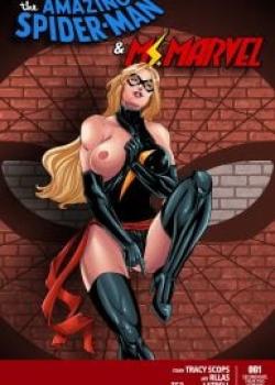 Ms. Marvel (Captain Marvel , Spider-Man) [Tracy Scops]