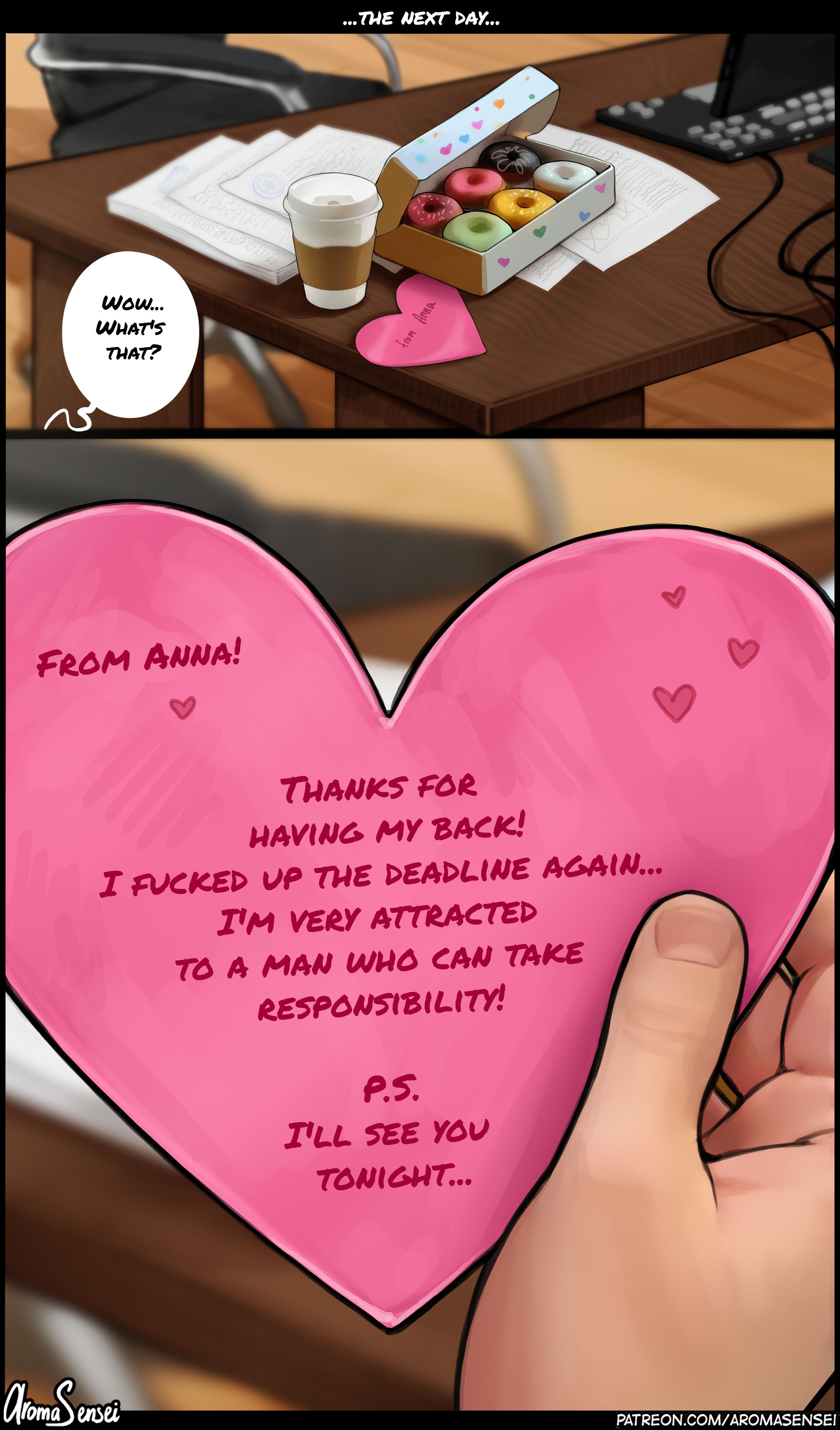 Patreon Collection (Various) [Aroma Sensei] - Z7.1 . Anna Returns The Favor  - [Aroma Sensei]