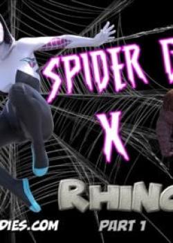 Spider-Gwen X Rhino (Spider-Man) [MegaParodies]