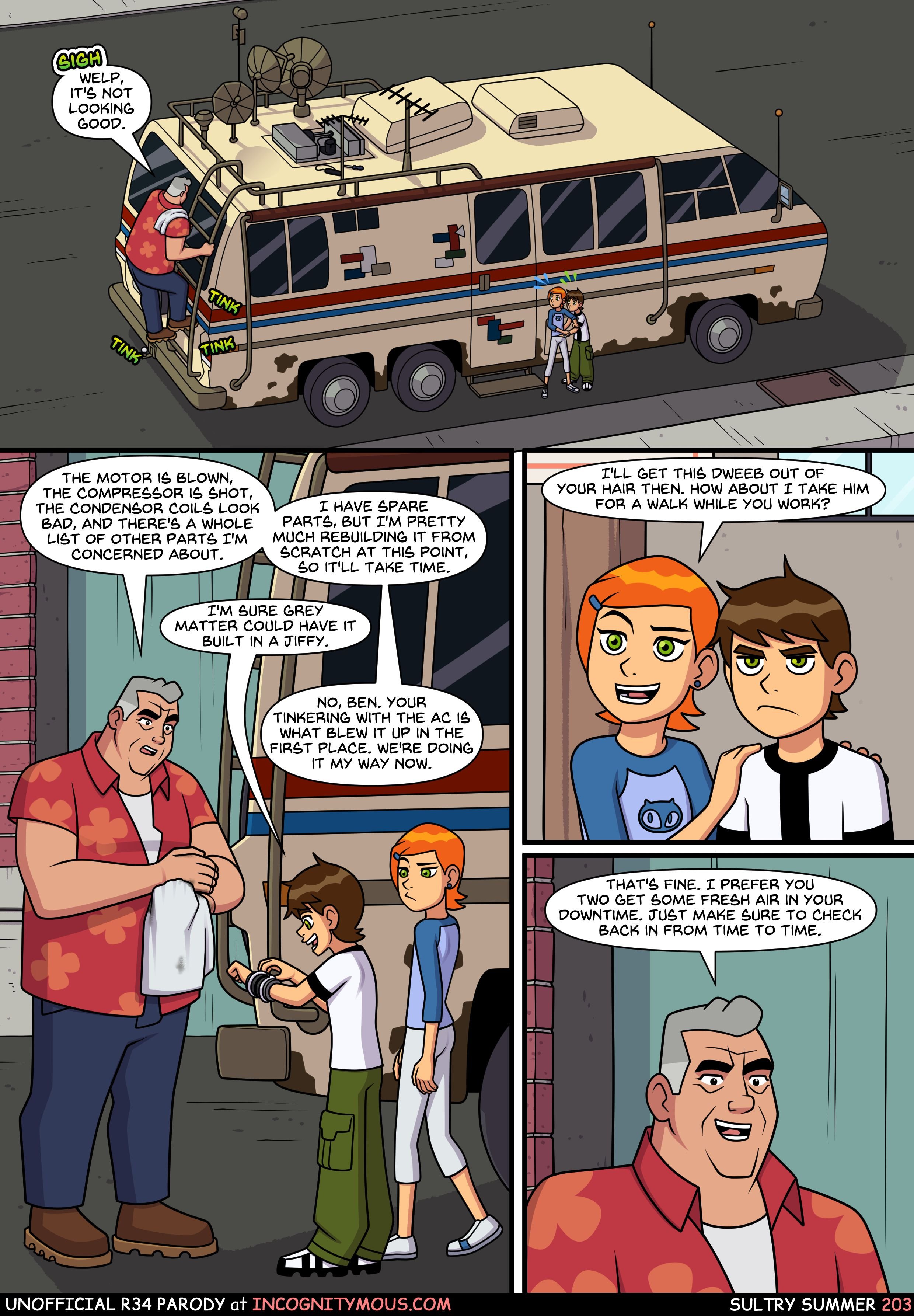 Sultry Summer (Ben 10) [Incognitymous] - 4 . Sultry Summer - Chapter 4 (Ben  10) [Incognitymous]