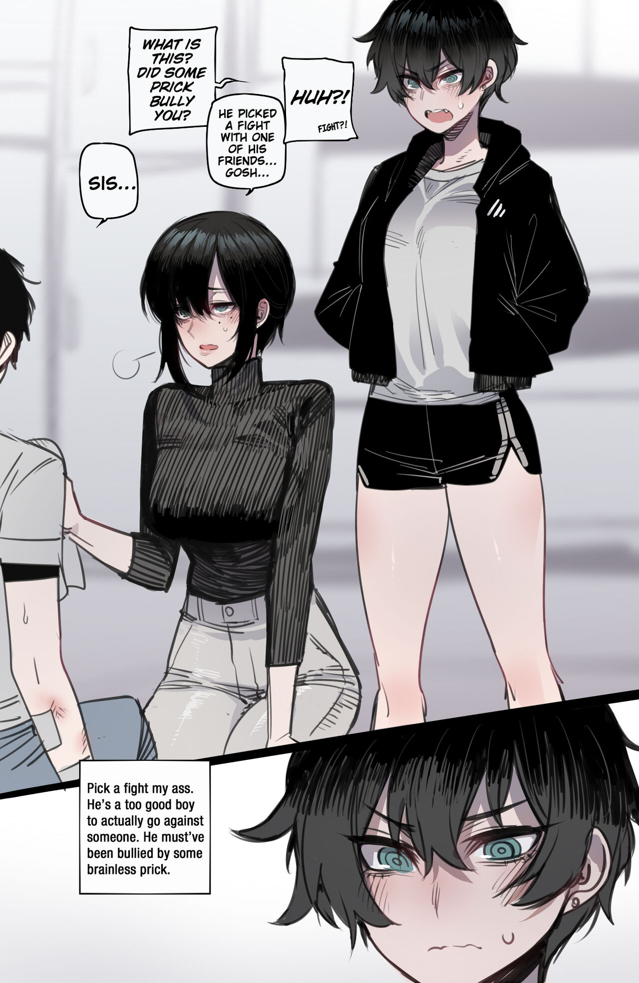 tomboy sister bully netorare - English
